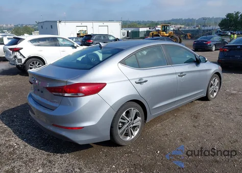 2017 Hyundai Elantra Limited from USA, damaged, VIN 5NPD84LF3HH150975